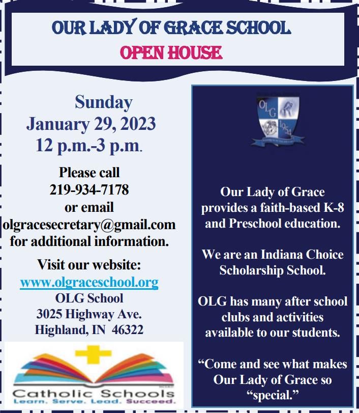 OLG School 2023 Open House